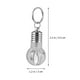 thumbnail image 2 of Nestingho 10Ud Colgante Llavero Creativo LED Bombilla Transparente Para Uso Diario, 2 of 8