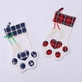 thumbnail image 4 of 18 x 12 Inches Christmas Stocking for Pet Dog Cat Large Paw Stocking for Personalize Christmas Decoration, 4 of 6