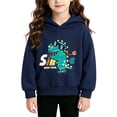 thumbnail image 6 of YHAJDS Kids Boys Girls Sweatshirt Cotton Tees Tops Long Sleeve Shirt Print Graphic Hooded Long Sleeve Loose Cut Casual Sweatshirt Tops, 6 of 6