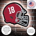 thumbnail image 5 of Alabama Crimson Tide LED Wall Helmet, 5 of 5