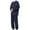 #319-Navy, variant on Yaoyar Men's Tracksuit 2 Piece Long Sleeve Round Neck Pullover Jogging Track Suit Athletic Casual Sweatsuit