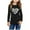 Black, variant on WXLWZYWL Fall Sweatshirts for Girls 3-13 Shirt Casual Round Neck Long Sleeve Shirts Graphic Heart and Dog Claws Printed Fall Winter Tunic Tops for Girls 3-13 Years