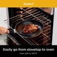 thumbnail image 4 of Ninja NeverStick Select Frying Pan, 8 Inch, Dishwasher Safe, Oven Safe up to 350F, Black, 4 of 7