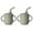 Army Green, variant on LHNFT 2 Pack 100% Tiny Silicone Drinking Training Cup with Handles & Straw for Baby and Toddler