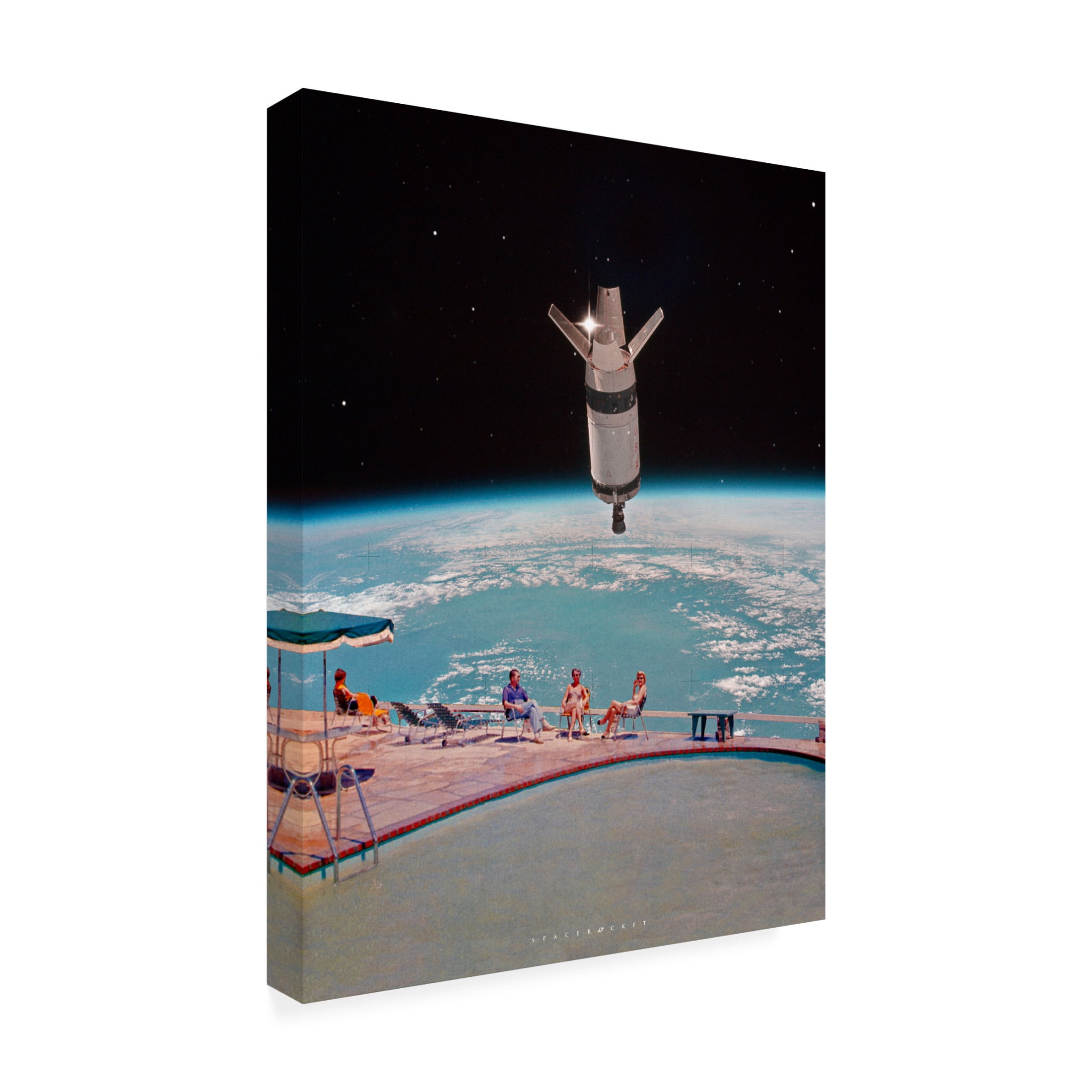 Trademark Fine Art spacerocket art  278 Canvas Wall Art