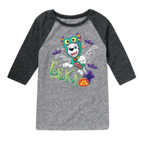 Paw Patrol - Eek - Toddler And Youth Raglan Graphic T-Shirt