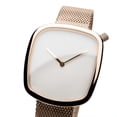 thumbnail image 3 of Bering Time Pebble Collection Polished Rose Gold Stainless Steel Case and Milanese Strap with White Dial Women's Watch. 18034-364, 3 of 5