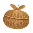 thumbnail image 4 of Cesta de almacenamiento con tapa, cesta de almacenamiento, regalo de inauguración de la casa, elegante de pan decorativa, organizador para el hogar,, 4 of 8