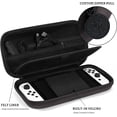 thumbnail image 3 of Funda Switch Compatible para Nintendo Switch y Switch OLED, Estuche de Switch Zelda, Case Switch Portátil  Marrón, 3 of 5