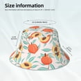 thumbnail image 3 of Balery Peach Sombreros para el sol para hombre y mujer, sombrero de pescador con UPF 50+, 3 of 6