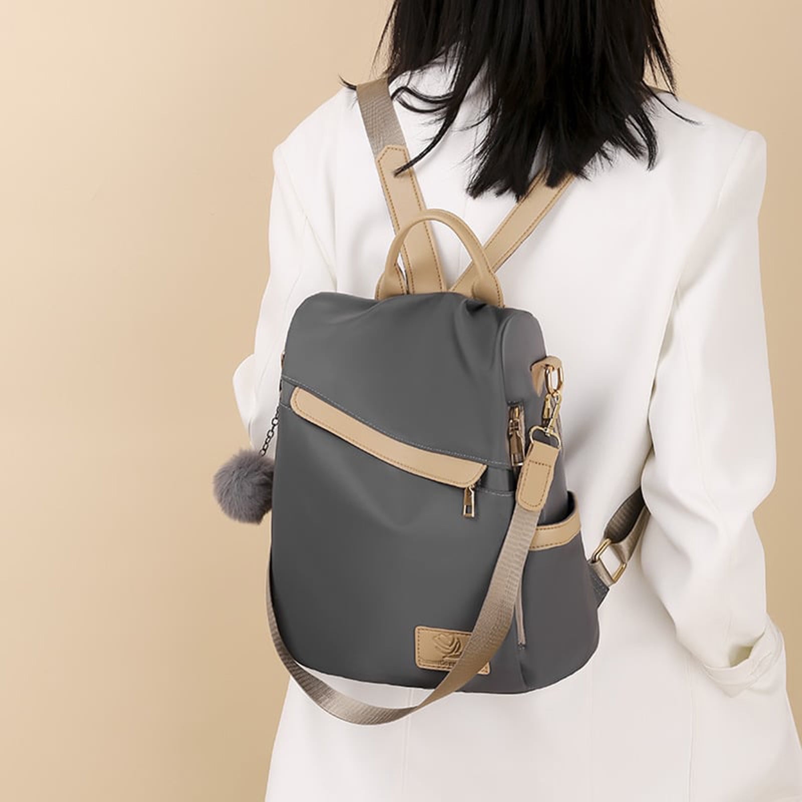 Small Backpack Lightweight Travel Daypack Simple Cute 