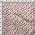 thumbnail image 4 of oneOone Viscose Chiffon Rose Brown Fabric Utensils Tea Cups Craft Projects Decor Fabric Printed By The Yard 42 Inch Wide, 4 of 4