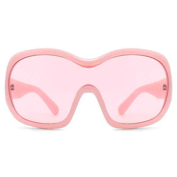 Gafas de Sol TYA Sobredimensionadas Tipo Escudo con Protección UV400 100% para Mujeres y Hombres