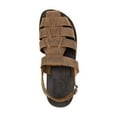 thumbnail image 3 of Michael - Closed Toe Leather Fisherman Sandal | Oiled Brown, 3 of 5