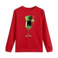 thumbnail image 5 of Aofany St Patricks Day Sweatshirt Women Long Sleeve Crewneck Shamrock St. Patricks Shirts Tee Tops Cute Holiday Pullovers, 5 of 6