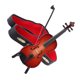 thumbnail image 5 of 1 Juego de Mini Instrumento Modelo Mini Violín Adorno Delicado Mini Instrumento Regalo, 5 of 5