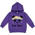 thumbnail image 2 of Inktastic 2nd Birthday Panda Face 2 Year Old Girl Toddler Hoodie, 2 of 4
