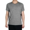 Men Short Sleeve Clothes Tee Outdoor Exercise Sports T-shirt Gray S