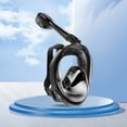 thumbnail image 1 of Gafas De Natación Gafas de natación Separación Tubo de respiración Gafas de buceo (negro S/M) Sywqhk Para Estrenar, 1 of 7