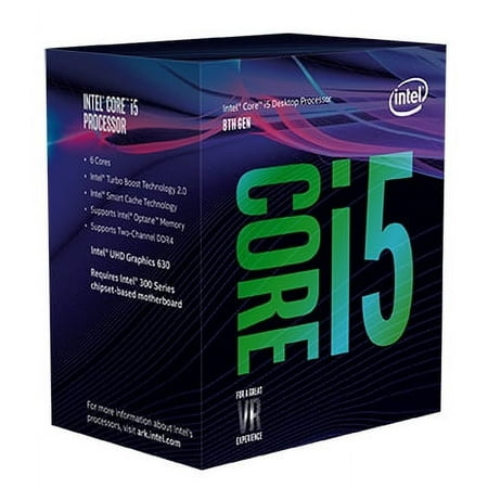 UPC: 0735858350488 | Intel Core i5-8400 Desktop Processor 6 Cores up to 4.0 GHz LGA 1151 300 Series 65W