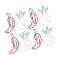 thumbnail image 1 of Clips de papel pequeños, 100 clips de papel para niños Clips de papel para niños Clips de papel frescos Rendimiento confiable, 1 of 12