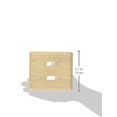 thumbnail image 2 of Jackson Deerfield 9CS108 Classic Brite Duplex Receptacle Wall Plate, Chrome Finish, 2 of 2