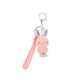 thumbnail image 2 of Llavero adorable de animal Qarigey estilo de dibujos animados rosado, 2 of 6
