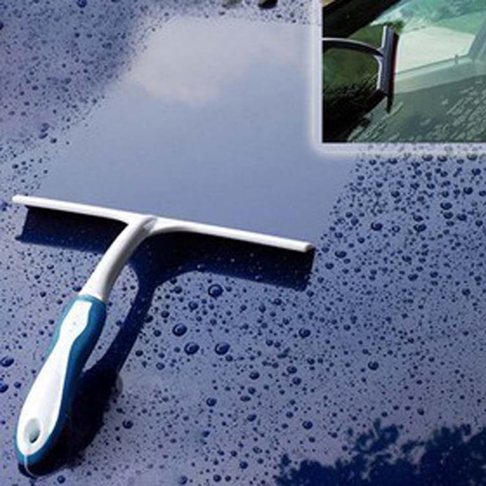 Durable Window Mirror Car Windshield Squeegee Glass Wiper Silicone Blade  Cleaning Shower Screen Washer 179-07-00353