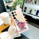 thumbnail image 3 of "Obtenga lo mejor en estilo y protección con esta moderna funda para teléfono plateada de color mate de doble capa con estampado de dibujos animados para iPhone 15 Pro Max 14 13 12 Pro 11", 3 of 4
