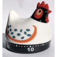 thumbnail image 1 of Cosa Nova White Chicken Kitchen Timer, 1 of 4