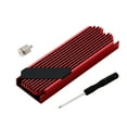 thumbnail image 1 of MasteelfCA Aluminum Heating Sink M.2. 2280 SSD Cooler Texture Fin Computer Accessory, 1 of 7