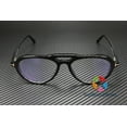 thumbnail image 2 of Tom Ford FT 5760-B Plastic Unisex Aviator Eyeglasses Shiny Black 55mm Adult, 2 of 5