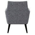 thumbnail image 5 of Linon Ava Tweed Chair, Button Tufted Back, 18.25 inch Seat Height, Multiple Colors, 5 of 7