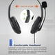 thumbnail image 4 of Auriculares USB con Cable para EnseñAnza en Computadora, Auriculares TelefóNicos con MicróFono Tipo C, Adecuados para Zoom, Skype, Oficina, Centro de Llamadas, 4 of 7