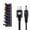 PD20V, variant on Type C to DC5521 5.5x2.1mm Power Cable 3.3ft 8 Interchangeable Tips PD5V-20V Optional for Various Electronic Devices