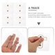thumbnail image 4 of 4 ganchos adhesivos ajustables para tuercas, sin perforaciones ni costuras., 4 of 7