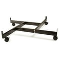 thumbnail image 1 of Econoco BLK-4BA 4-Way Base for Grid, Black - Semigloss, 1 of 3