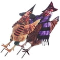 thumbnail image 2 of 2 estacas de metal para gallinas de Halloween, decoración para jardín al aire libre, 2 of 5