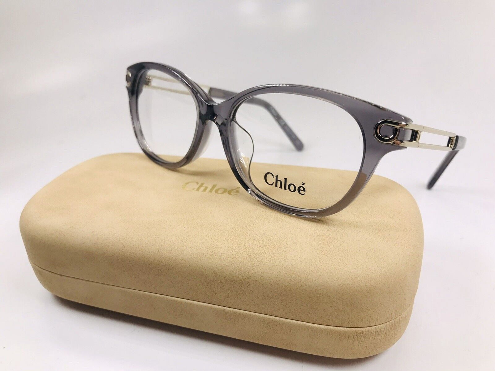 NEW  CHLOE EYEGLASSES KHAKI CAT EYE WOMEN EYEWEAR CHLOE CE2666 303 CHLOE Eyeglasses CE2666 303 Khaki 52MM - Walmart.com main image 2