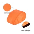 thumbnail image 3 of Uxcell Cycling Bicycle Helmet Cover Motorcycle Helmet Rain Cover Waterproof Ride Gear Helmet Cover Orange 2 Pack, 3 of 5