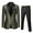 Black Gold-2, variant on Beauty Emily Men Blazer Suit Jacket Pants Dinner Party Prom Wedding Stylish Tuxedo Men's Suits