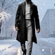 thumbnail image 4 of Ceisia Men's fashion casual coat pocket long sleeve outerwear Gift, 4 of 6