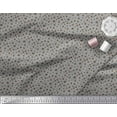 thumbnail image 3 of Soimoi Poly Georgette Fabric Coffee Beans & Coffee Beverages Printed Fabric 1 Yard 52 Inch Wide, 3 of 3