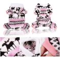 thumbnail image 3 of Suéter cálido para mascotas, sudadera con capucha para perros, cuello alto, sudadera con capucha para cachorros y gatos, algodón cálido, rosa, L Rojo Verde Cocina, Decoración y Otros, 3 of 5