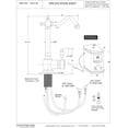 thumbnail image 2 of Westbrass Victorian 1-Handle Hot and Cold Water Dispenser Faucet with Instant Hot Tank D207HFP in Polished Chrome, 2 of 2