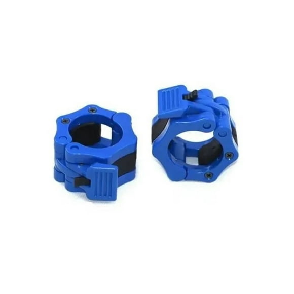 Seguros para Barra Olímpica Striker Clip Collar STK024 azul