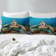 thumbnail image 4 of Juego de cama de temática marina Tortuga marina Funda de edredón para niños Adulto 3D Reptil, 4 of 5