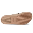 thumbnail image 3 of Zapatos Crocs Brooklyn Buckle Low Wedge Latte para mujer, 3 of 7