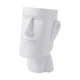 thumbnail image 2 of Maceta de resina nórdica sencilla con forma de maceta, jarrón con busto de rostro humano. Blanco, 2 of 9