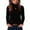 Black #34, variant on Women's Sweaters Turtleneck Lightweight Comfort Blouses Long Sleeve Slim Fit Ribbed Knit Comfy Bottoming Shirts Fall Winter Casual Stretch Pullover Hot Pink XL